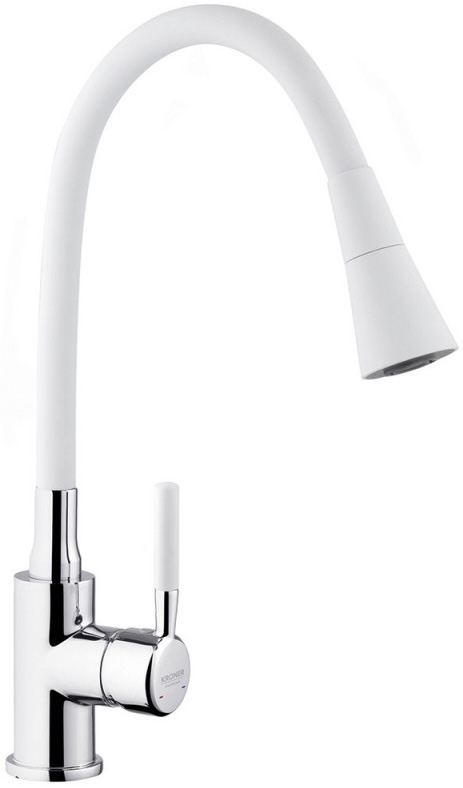 Смеситель для кухни Kroner KRM Kuche - C132WHI