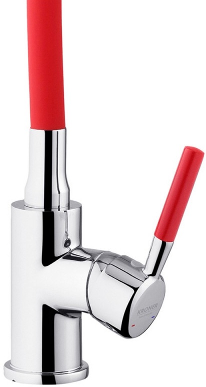 Смеситель для кухни Kroner KRM Kuche - C132RED отзывы - изображения 5