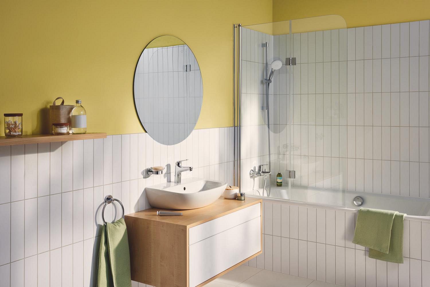 огляд товару Набір змішувачів Grohe Euroeco New UA123226M0 - фотографія 12
