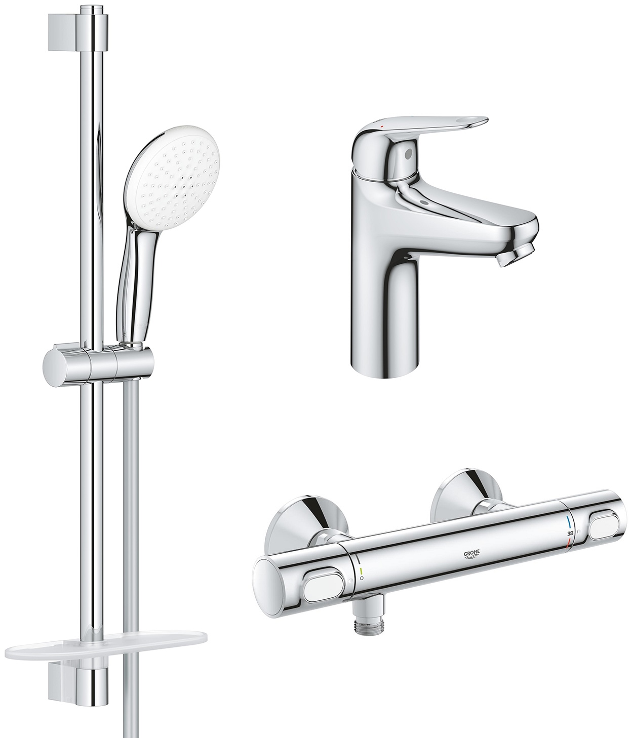 Набір змішувачів Grohe Euroeco New UA123241M0
