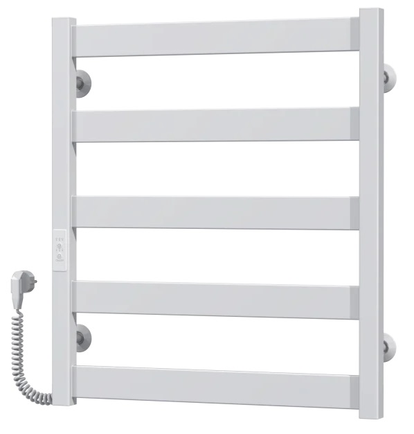 Рушникосушка Deffi Harmony ЧФ П5 500*600 Е Білий, WD04, Ліве підключення (B.HR.60.50.5.E.W.L.4) ціна 5800 грн - фотографія 2