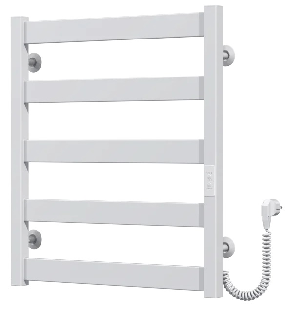 Рушникосушка Deffi Harmony ЧФ П5 500*600 Е Білий, WD04, Праве підключення (B.HR.60.50.5.E.W.R.4) ціна 5800 грн - фотографія 2