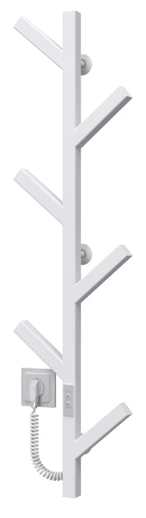 Рушникосушка Deffi Kir П6 1000 електрична Білий, WD04 (A.KR.100.6.E.W.U.4) ціна 6110 грн - фотографія 2