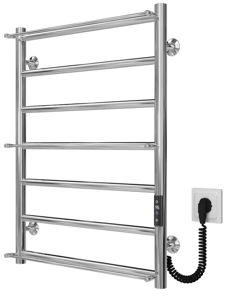 Полотенцесушитель Deffi Ladder П7 500*700 Е Хром, JD03, Правое подключение (C.LK.70.50.7.E.C.R.1) цена 7210 грн - фотография 2