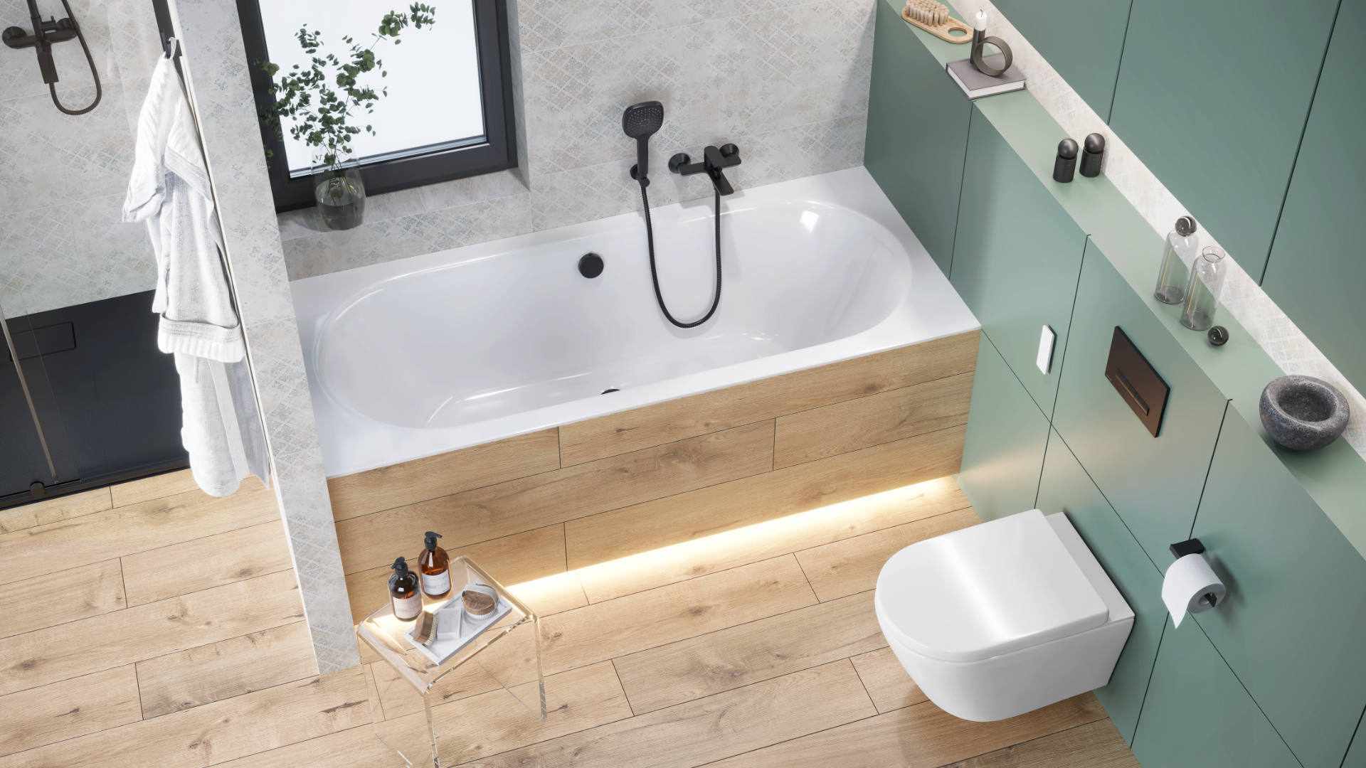 Злив-перелив Excellent Simple 2.0 золото (ARIN.3180GL) ціна 6731 грн - фотографія 2