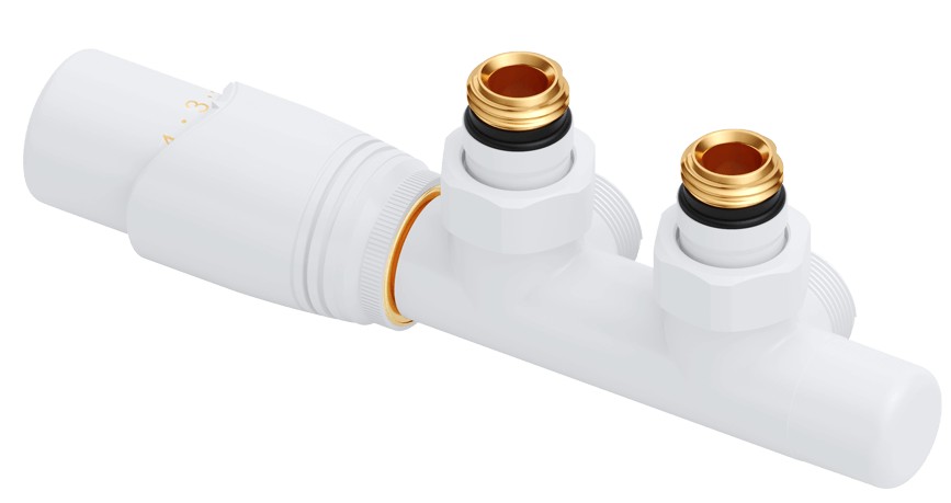 Комплект термостатичний Excellent Volaro 2.0 (GREX.VO2.50L.WH) лівий, білий
