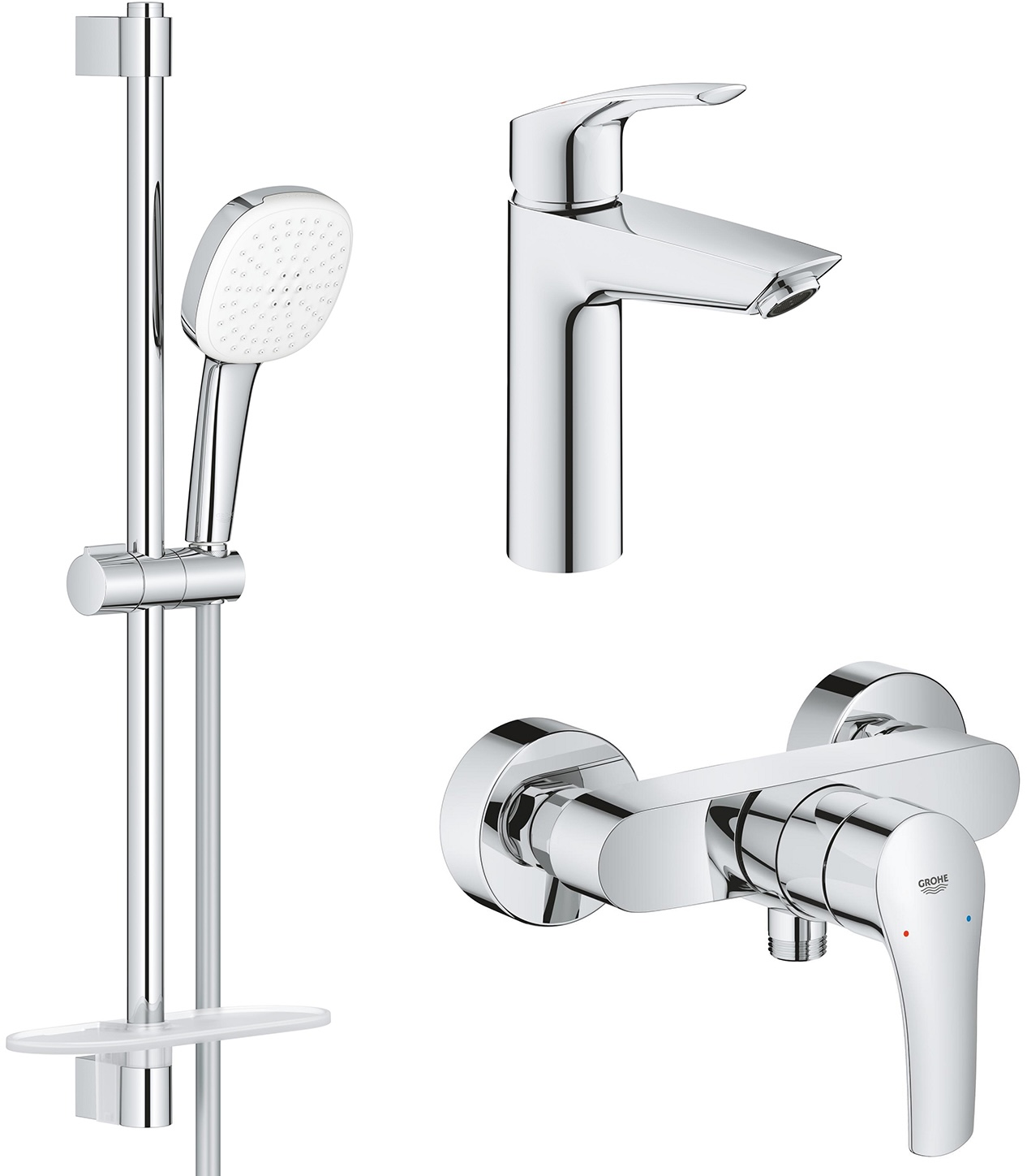 Набір змішувачів для душу Grohe Eurosmart UA123244M1