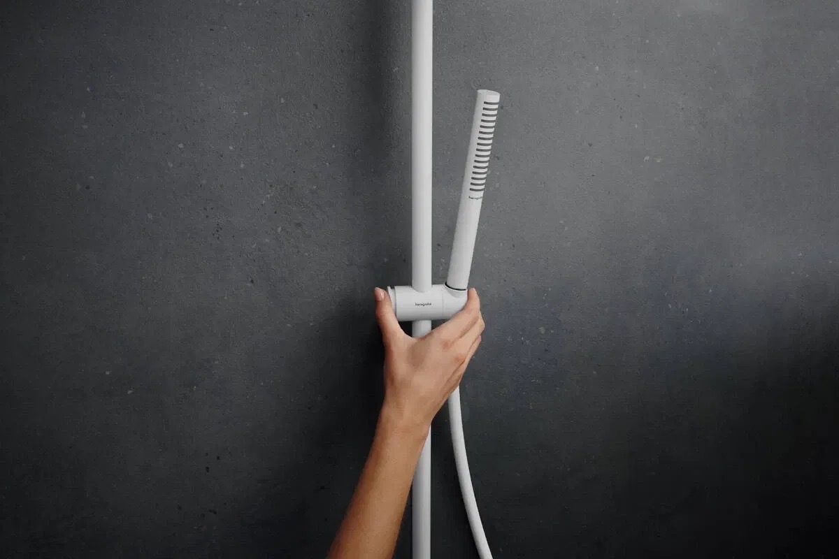 в продаже Душевая система Hansgrohe Pulsify S Puro Showerpipe 260 Matt White 24222700 - фото 3