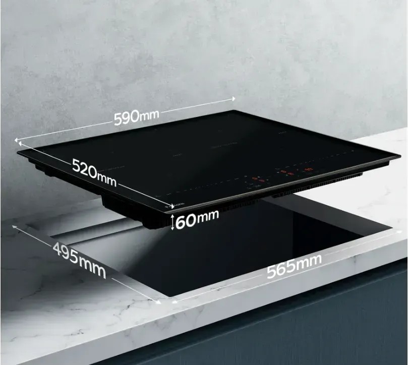 Fabiano FHBI 3201 Lux Titanium Габаритные размеры