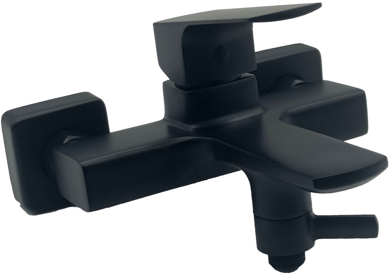 в продаже Смеситель для ванны Fabiano Logic 17401 Black (8231.403.1510) - фото 3
