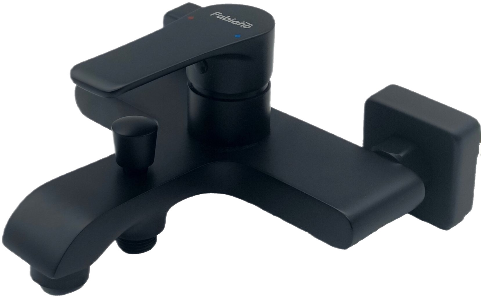 Смеситель для ванны Fabiano Stylo 16401 Black (8231.403.1504)