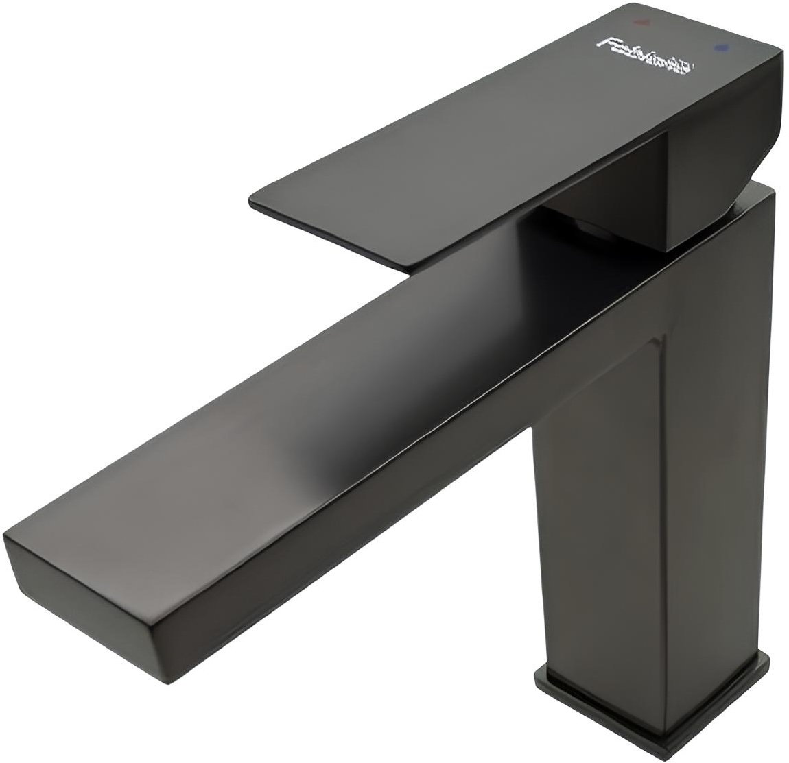 Змішувач для раковини Fabiano Cubo 40102 Graphite (8231.401.1628) ціна 2210 грн - фотографія 2