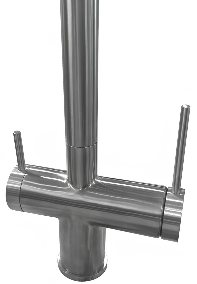 Смеситель для кухни Fabiano FKM 3114 SS Inox (8231.401.0711) цена 5504 грн - фотография 2