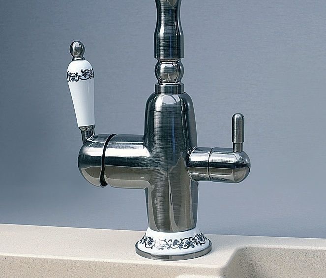 Змішувач для кухні Fabiano FKM 314 Inox Antique (8231.403.0328) ціна 7881 грн - фотографія 2