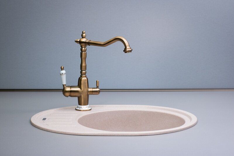 в продажу Змішувач для кухні Fabiano FKM 314 Brass Antique (8231.403.0140) - фото 3