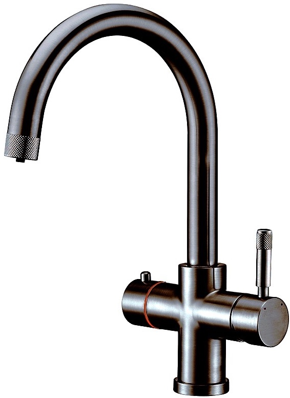 Змішувач для кухні Fabiano FKM 9840 Black Steel (8231.409.1651)