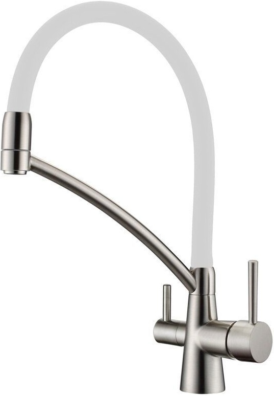 Смеситель для кухни Fabiano FKM 3110 Inox White (8231.403.0059)