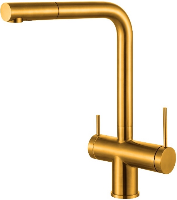 Змішувач для кухні Fabiano FKM 3114 SS Nano Gold (8231.401.1014)