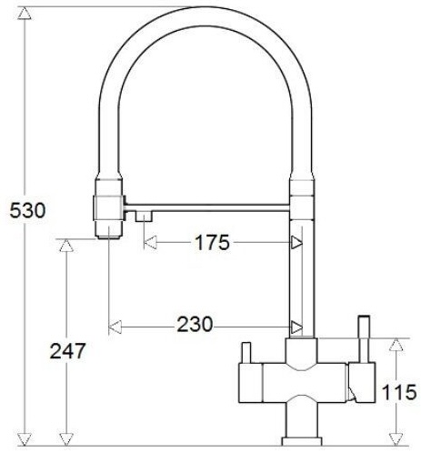 Fabiano FKM 3143 Nano Gold (8231.403.1465) Габаритні розміри