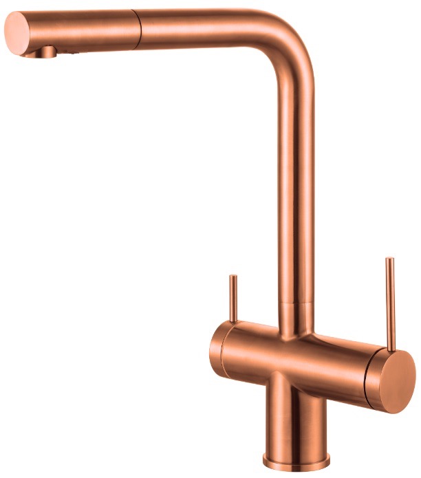 Змішувач для кухні Fabiano FKM 3114 SS Nano Copper (8231.401.1143)
