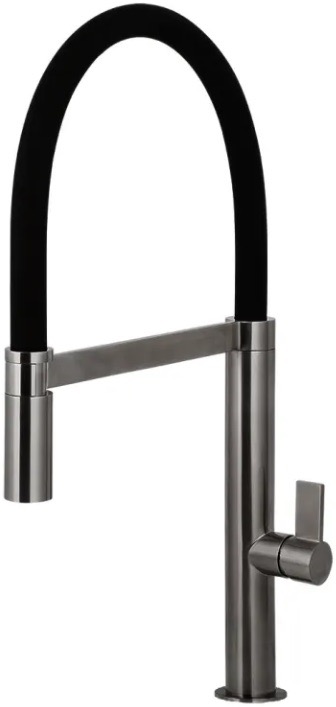 Змішувач для кухні Fabiano FKM 68P SS Nano Graphite (8232.401.1021)