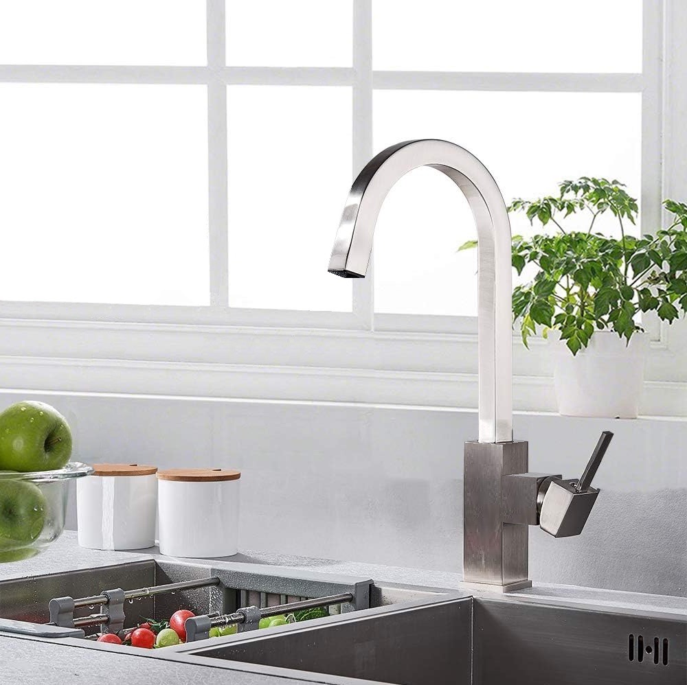 Змішувач для кухні Fabiano FKM 71 Inox (8232.403.1546) ціна 5379 грн - фотографія 2