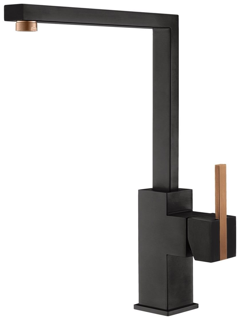 Змішувач для кухні Fabiano FKM 69 SS Velvet Black Cooper (8232.401.1598)