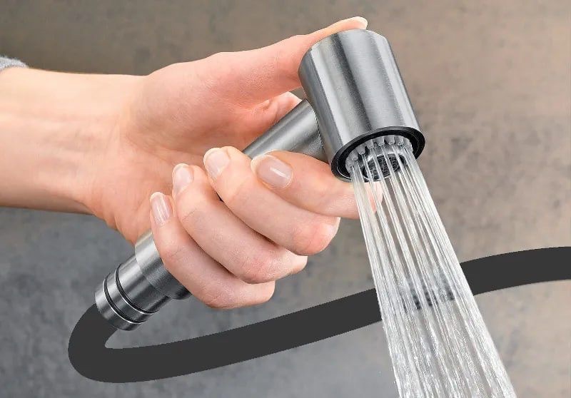 Змішувач для кухні Fabiano FKM 66P Inox (8232.403.0884) ціна 6422 грн - фотографія 2