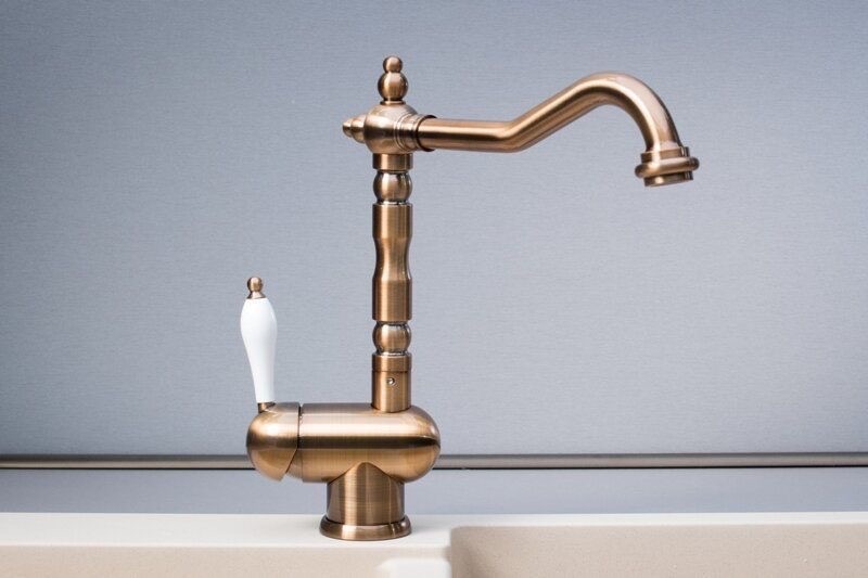 в продажу Змішувач для кухні Fabiano FKM 37 Brass Antique (8232.403.0343) - фото 3