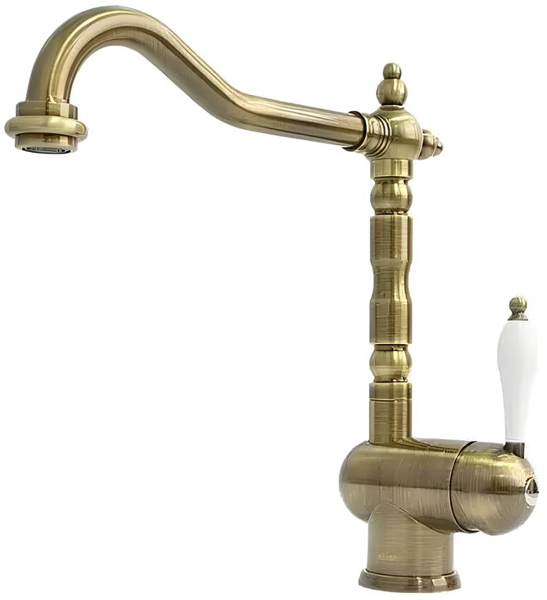 Змішувач для кухні Fabiano FKM 37 Brass Antique (8232.403.0343)
