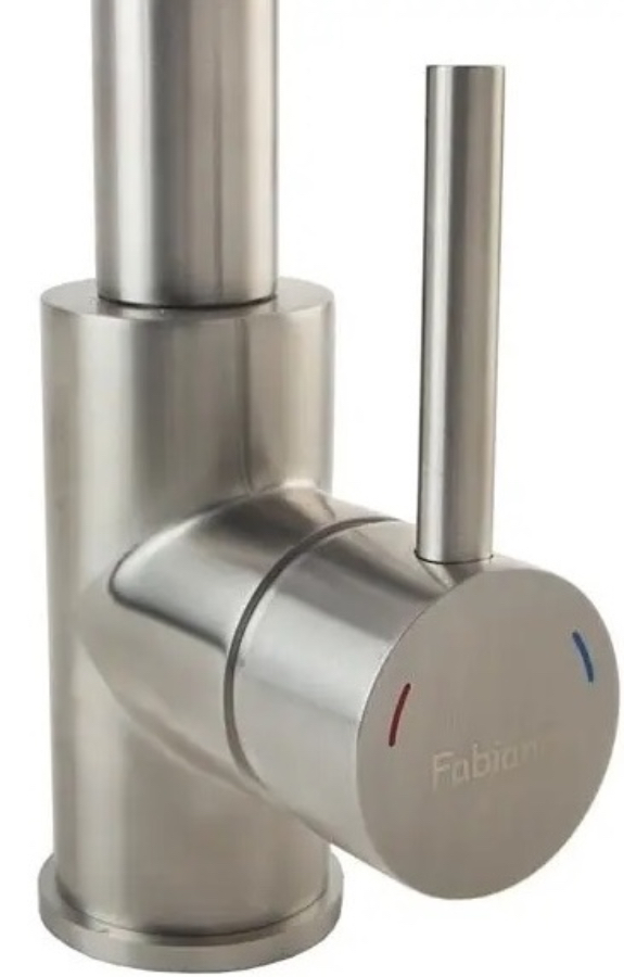 Змішувач для кухні Fabiano FKM 43C SS Inox (8232.401.0220) ціна 6797 грн - фотографія 2