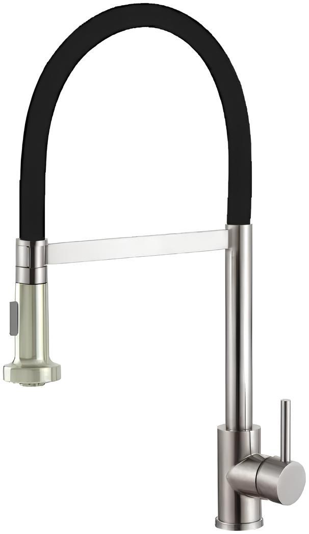 Змішувач для кухні Fabiano FKM 43C SS Inox (8232.401.0220)