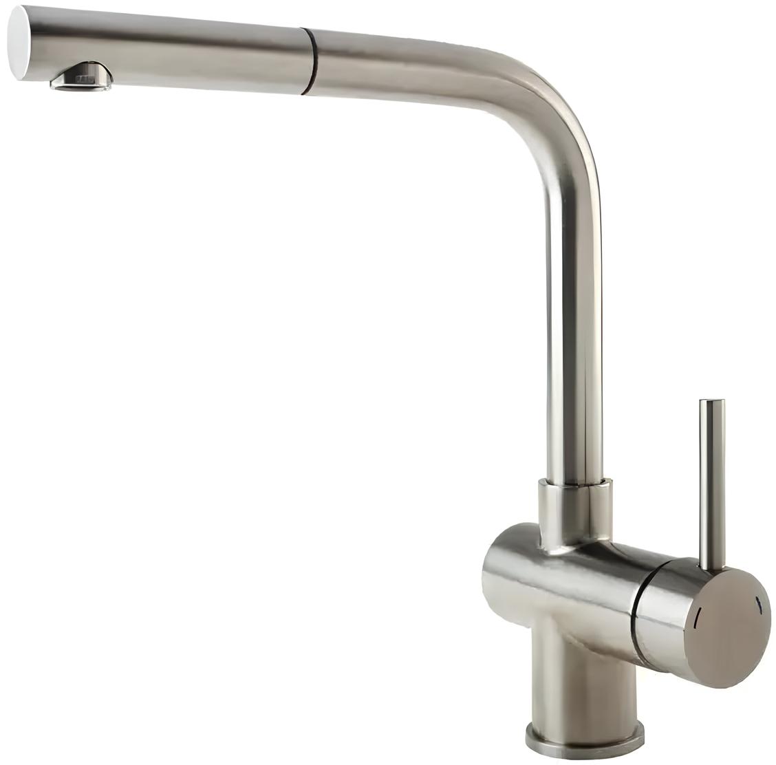 Змішувач для кухні Fabiano FKM 46P SS Inox (8232.401.0193)