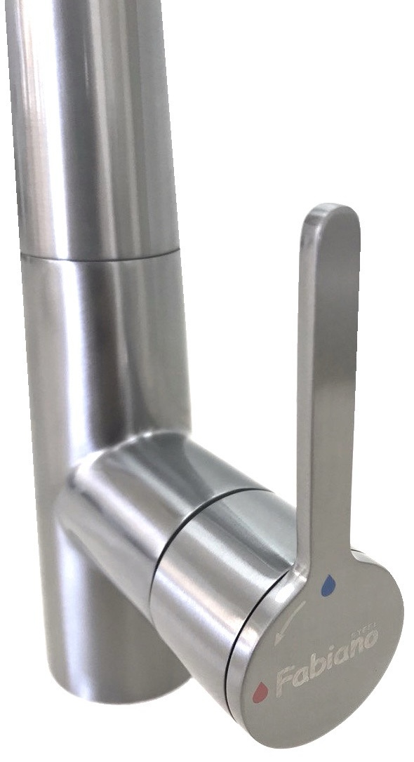 Змішувач для кухні Fabiano FKM 72 SS Inox (8232.401.1609) ціна 3461 грн - фотографія 2