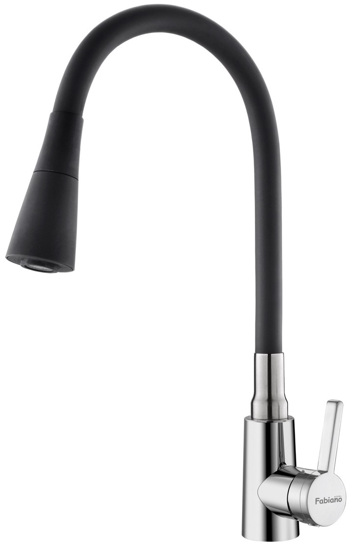 Змішувач для кухні Fabiano FKM 73 SS Flex Inox (8232.401.1611)