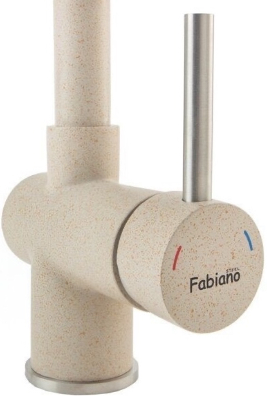 Змішувач для кухні Fabiano FKM 45 SS Beige (8232.401.0221) ціна 3795 грн - фотографія 2