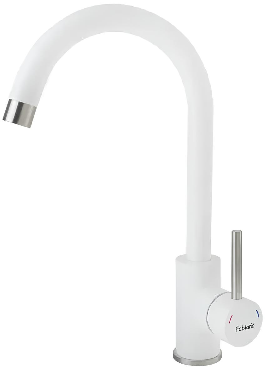 Змішувач для кухні Fabiano FKM 41 SS Alpine White (8232.401.0217)