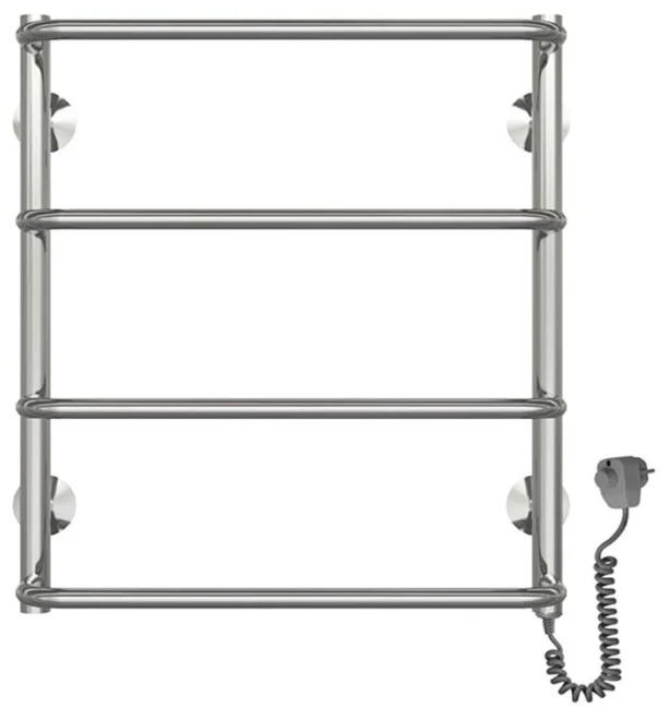Deffi Стандарт П4 500*600 Е Хром, EF16, Правое подключение (C.SS.60.50.4.E.C.R.5)
