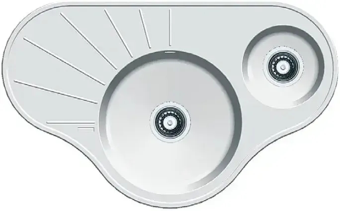 Fabiano Arc 94x58x15 Alpine White (8221.201.0276)