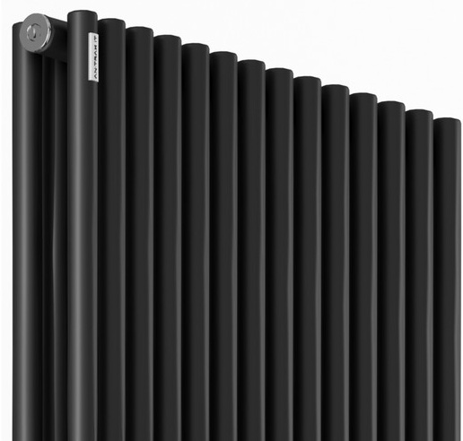 Радиатор для отопления Antrax AV 25d 1800x512, черный матовый (AV25000D 180 14 [x] [T] [NEOP]) цена 37350 грн - фотография 2