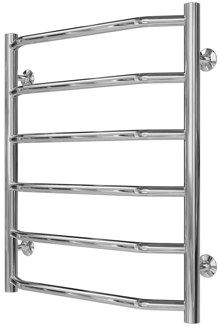 Рушникосушка Deffi Трапеція П6 500*600 Хром, Нижнє підключеня (C.TR.60.50.6.C.A) ціна 4350 грн - фотографія 2