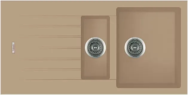 Кухонна мийка Fabiano Classic 100x50x15 Beige (8221.301.0521)