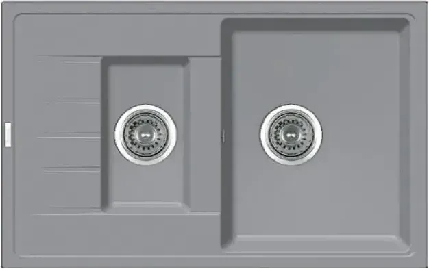 Fabiano Classic 78x50x15 Grey Metallic (8221.201.0069)
