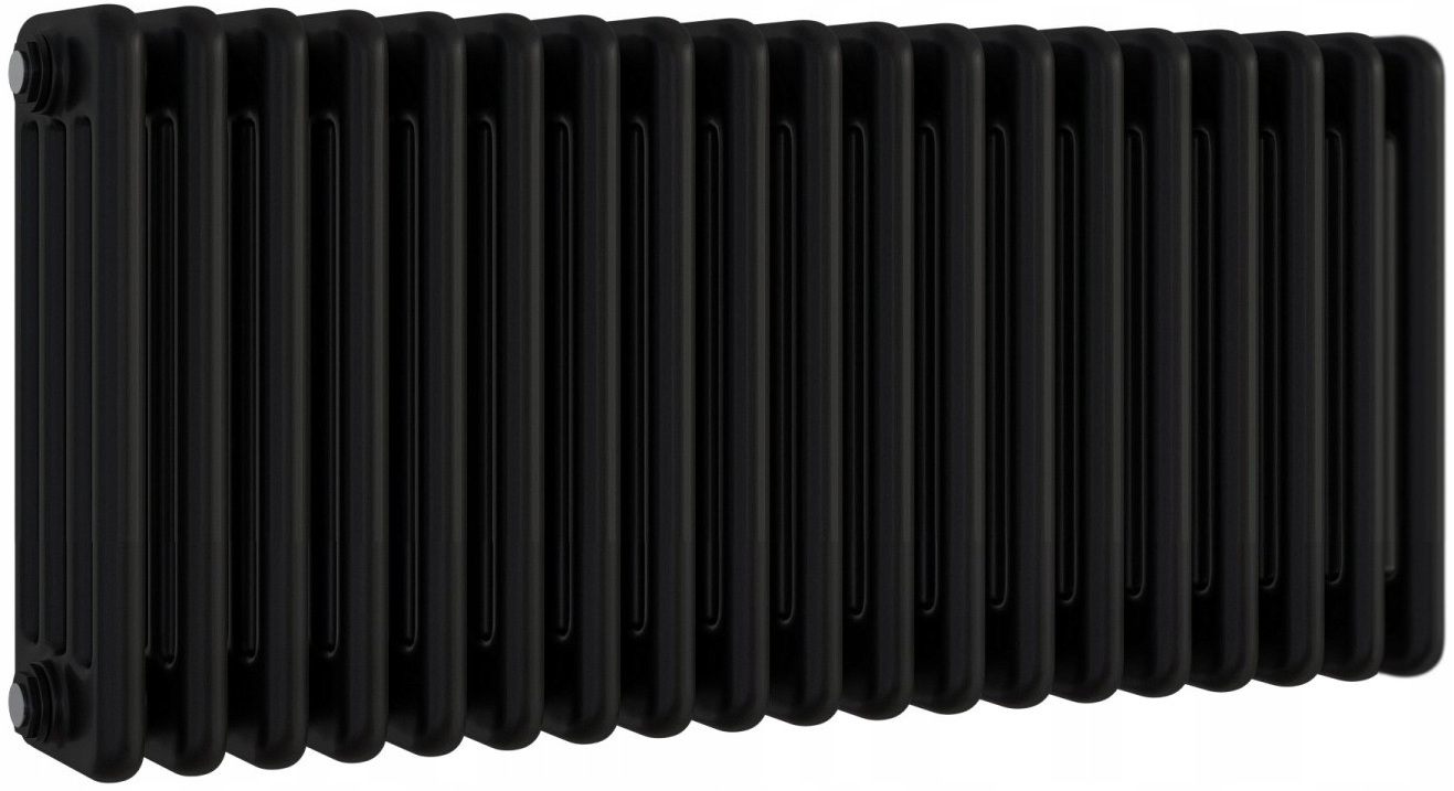 Радиатор для отопления Irsap Tesi 4 400x1509, черный матовый (RT 4 0400 33 K1 A4 02 N on legs) цена 62358 грн - фотография 2