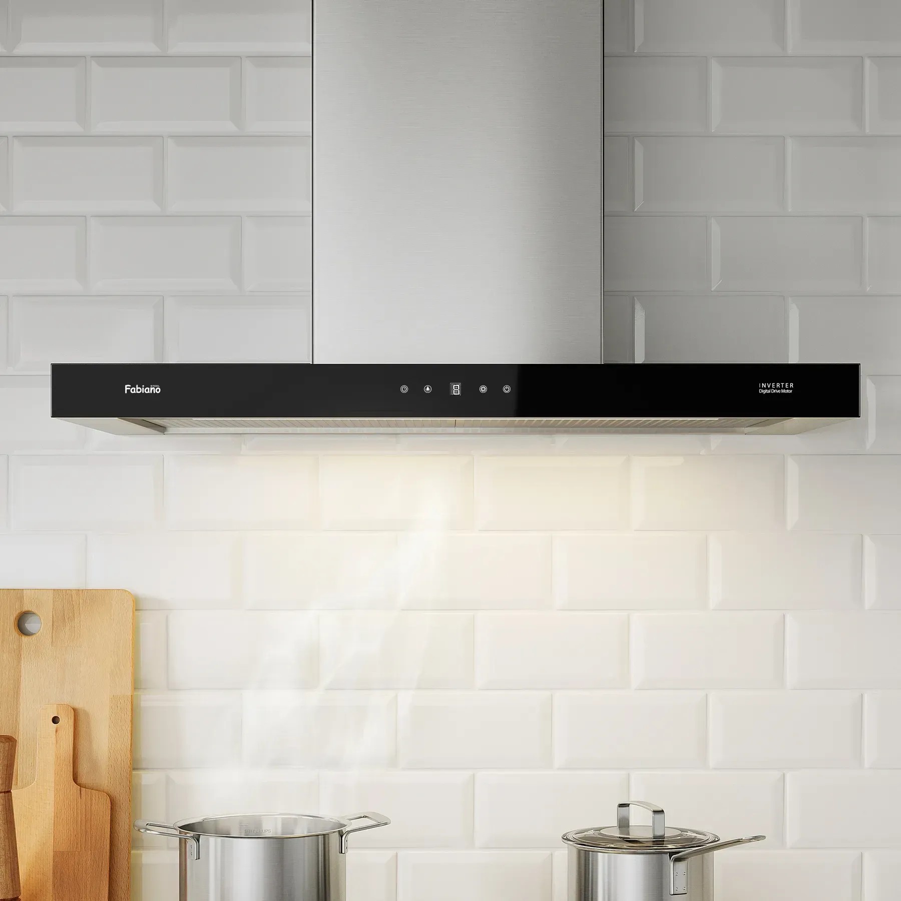 Кухонная вытяжка Fabiano Linea 90 Silent Inox отзывы - изображения 5