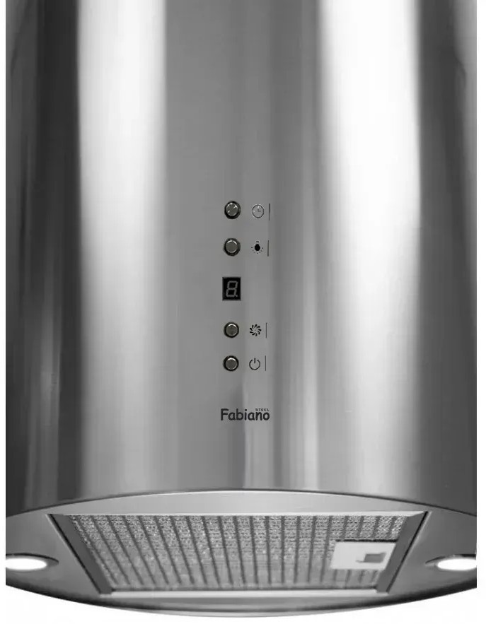Кухонная вытяжка Fabiano Cylindra 35 Silent Inox цена 17889 грн - фотография 2