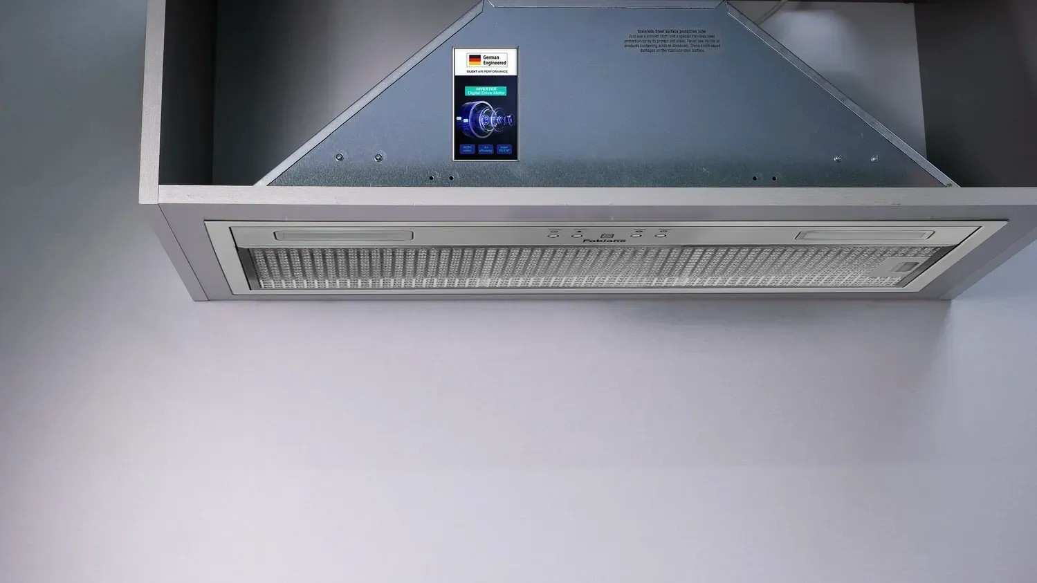 Кухонная вытяжка Fabiano BoxPro 52 Silent Inox обзор - фото 8