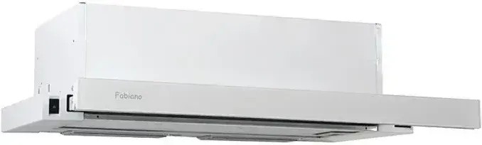 Кухонная вытяжка Fabiano Slim 60 Lux White Glass