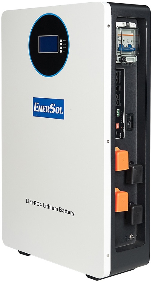 в продажу Акумулятор EnerSol LiFePO4 51.2V 100Ah (EB-SK-51.2V100Ah) - фото 3