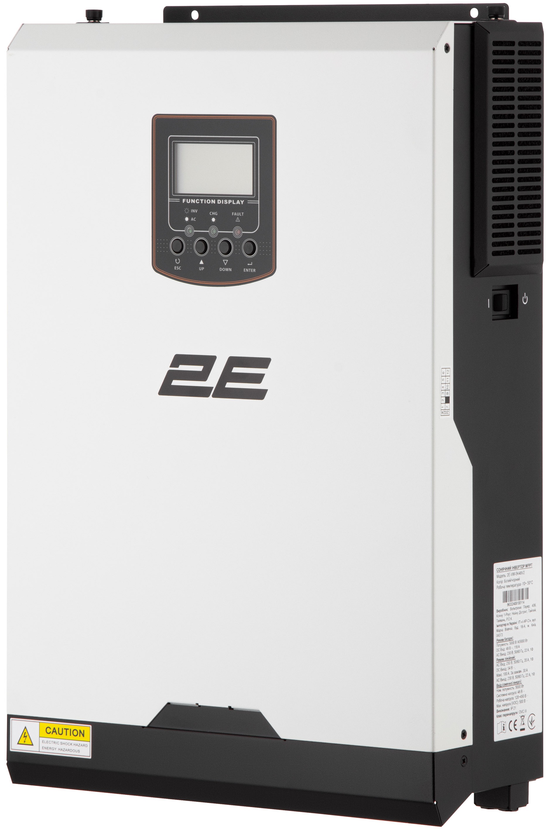 в продаже Инвертор автономный 2E VM-5K48 5000VA/5000W, 48V (2E-VM-5K48V2) - фото 3